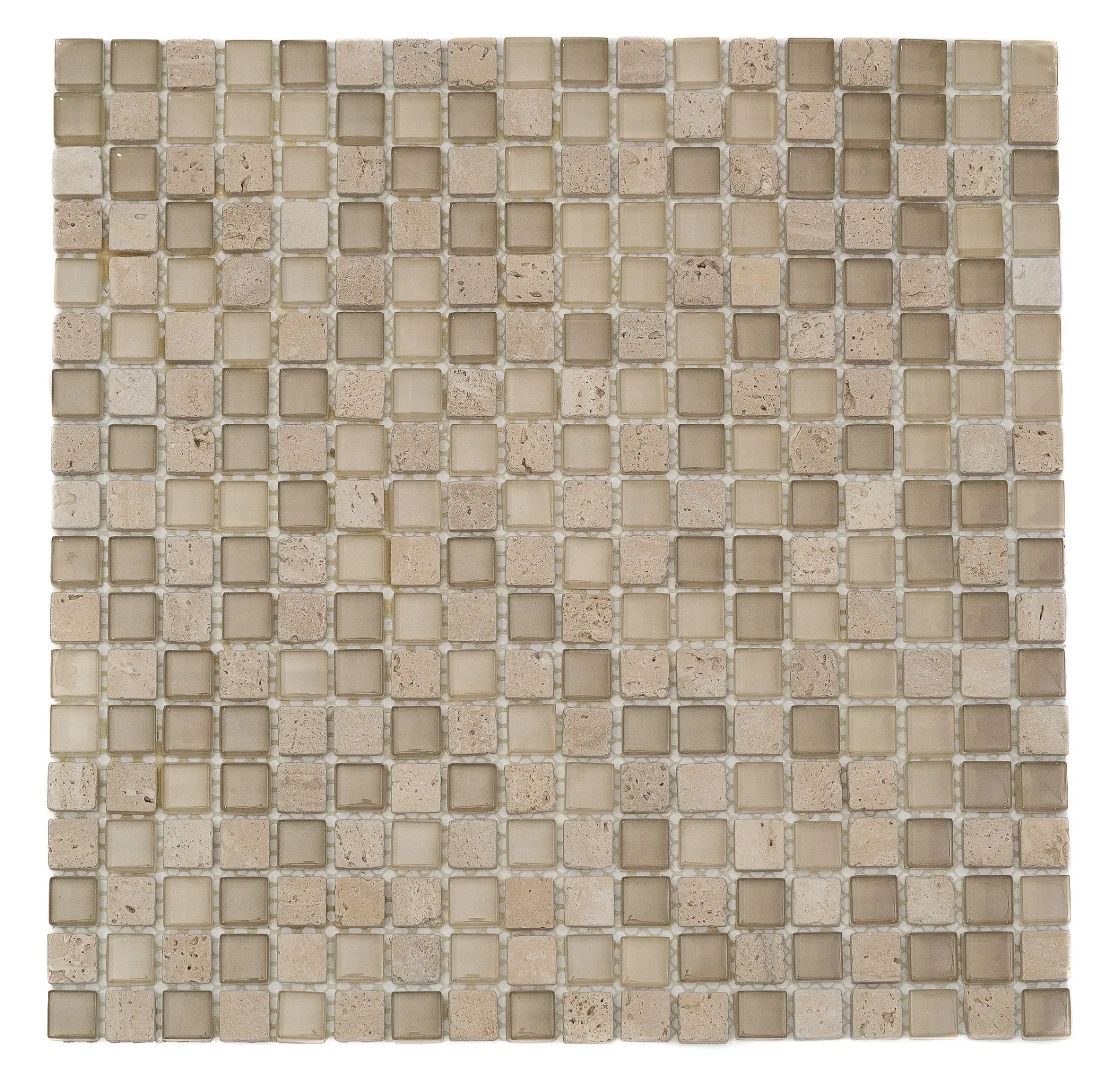 Creme Brulee Glass Blend Mosaic