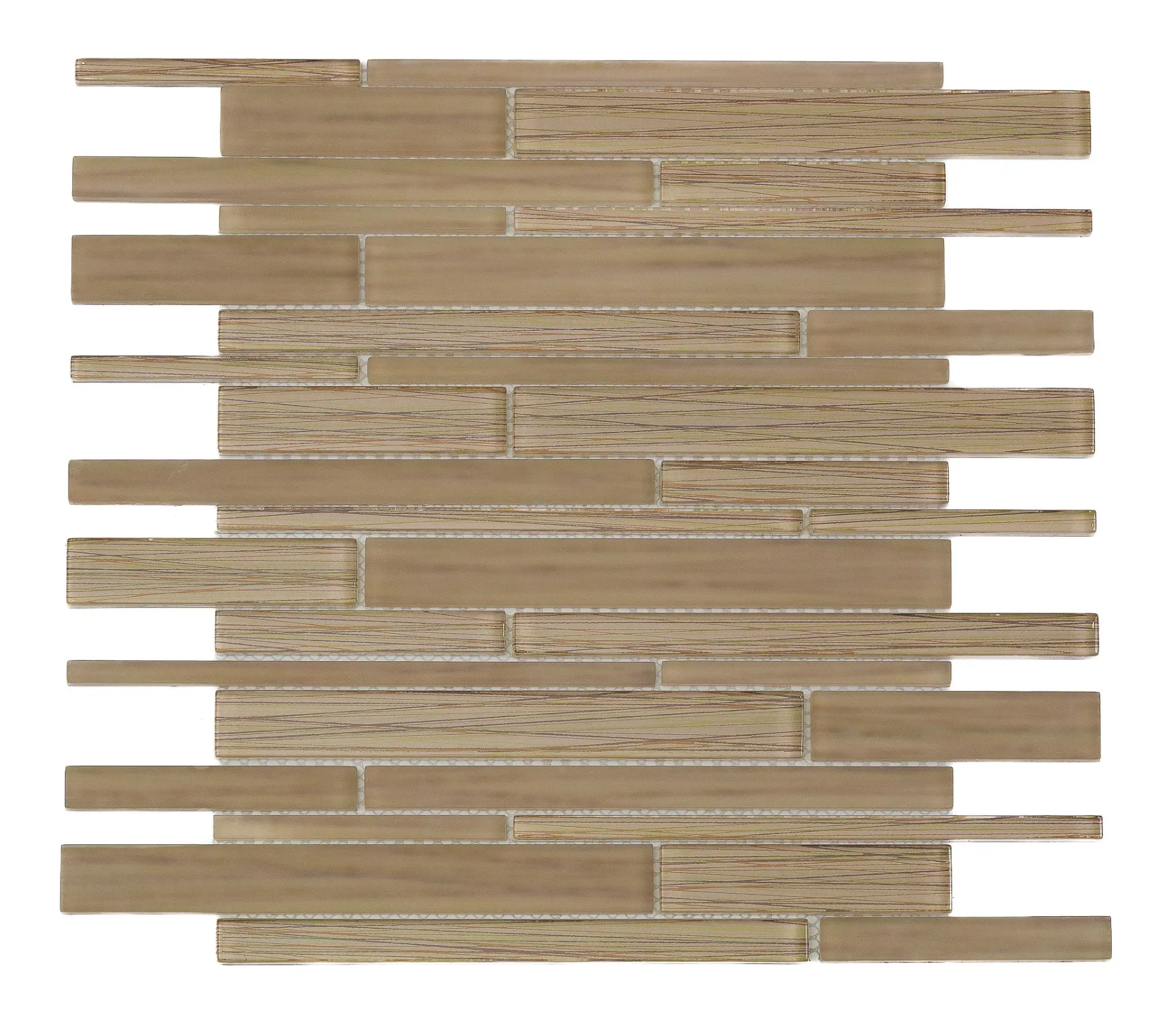 [SKMOD Giallo / LIN Glass Mosaic] Giallo Linen Linear Glass Mosaic