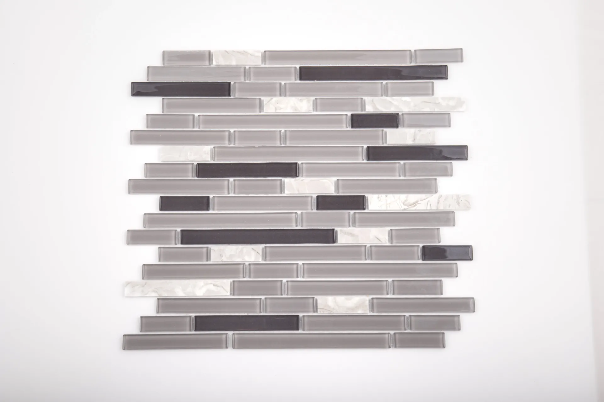 [222212206] Pewter Glass Mosaic