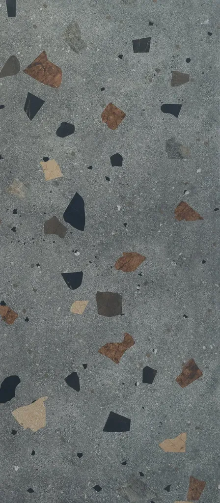 Terrazzo Gris Polished 24"x48"